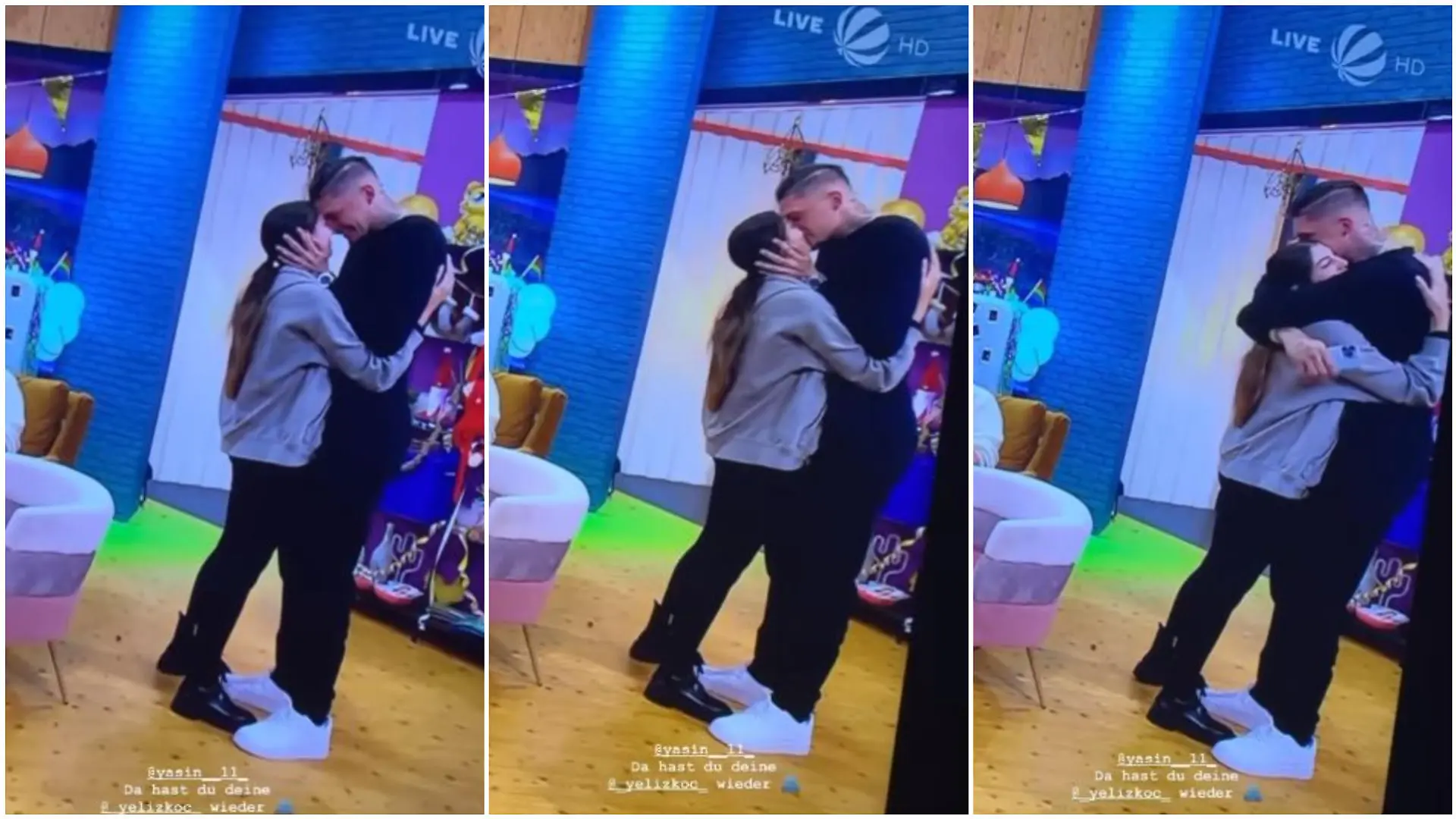 Der Liebesbeweis? Yasin Mohamed knutscht Yeliz Koc im TV ab!