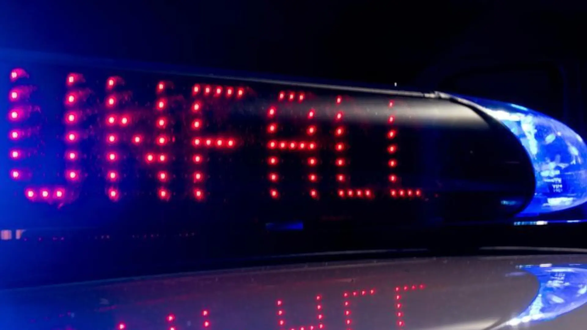 Unfall-Warnung