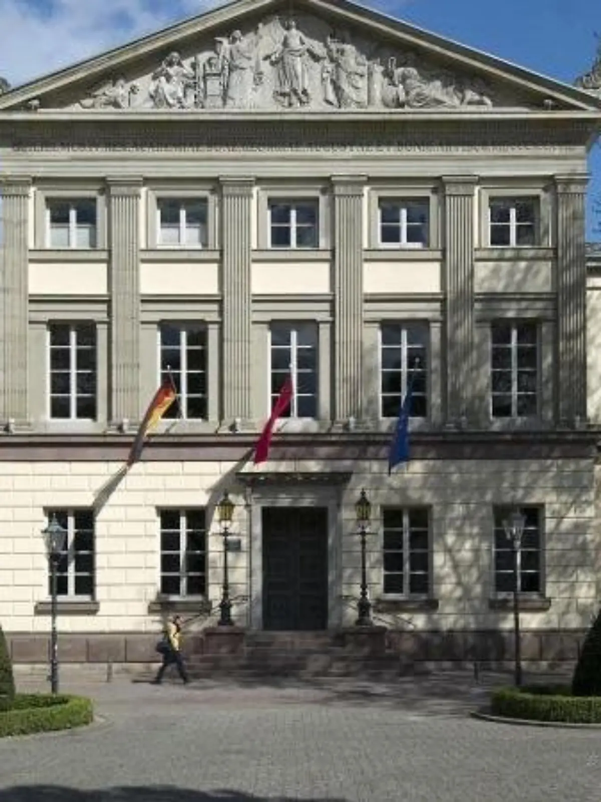 Die Aula der Universität Göttingen am Wilhelmsplatz. Foto: Swen Pförtner/Archiv
