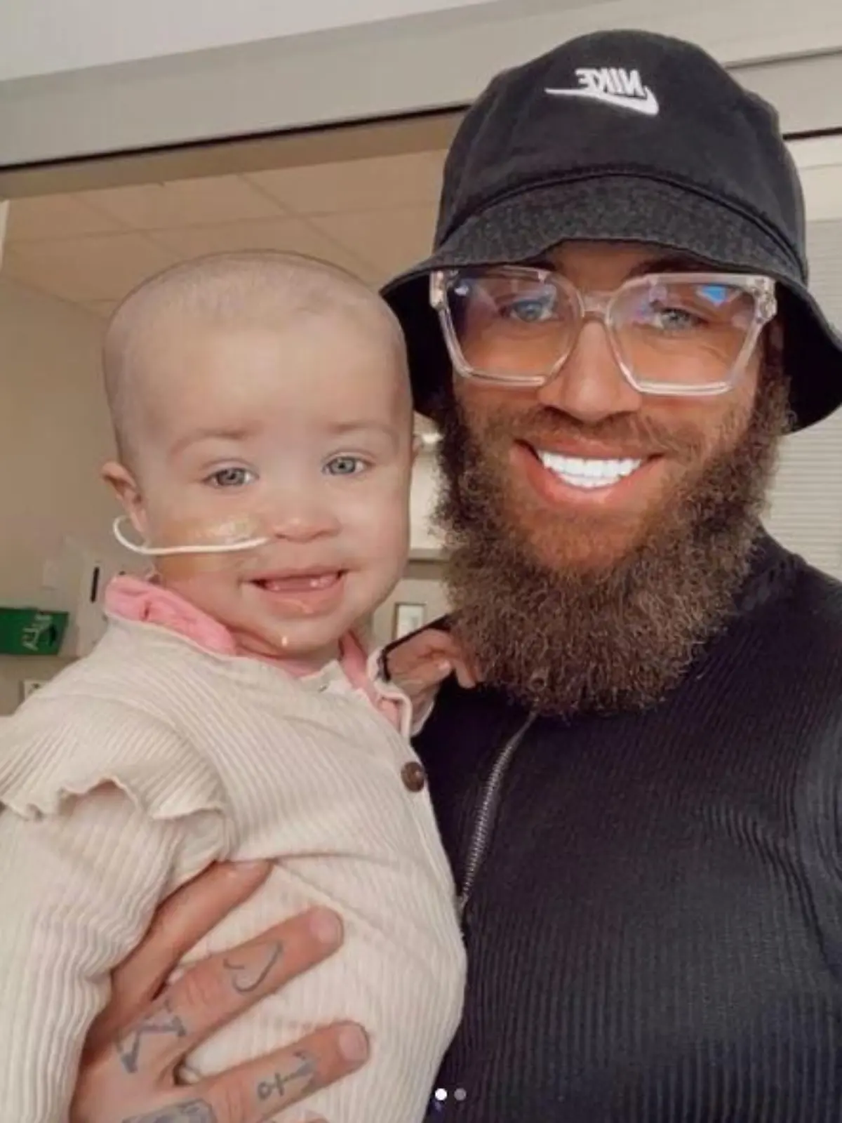 Ashley Cain mit seiner Tochter