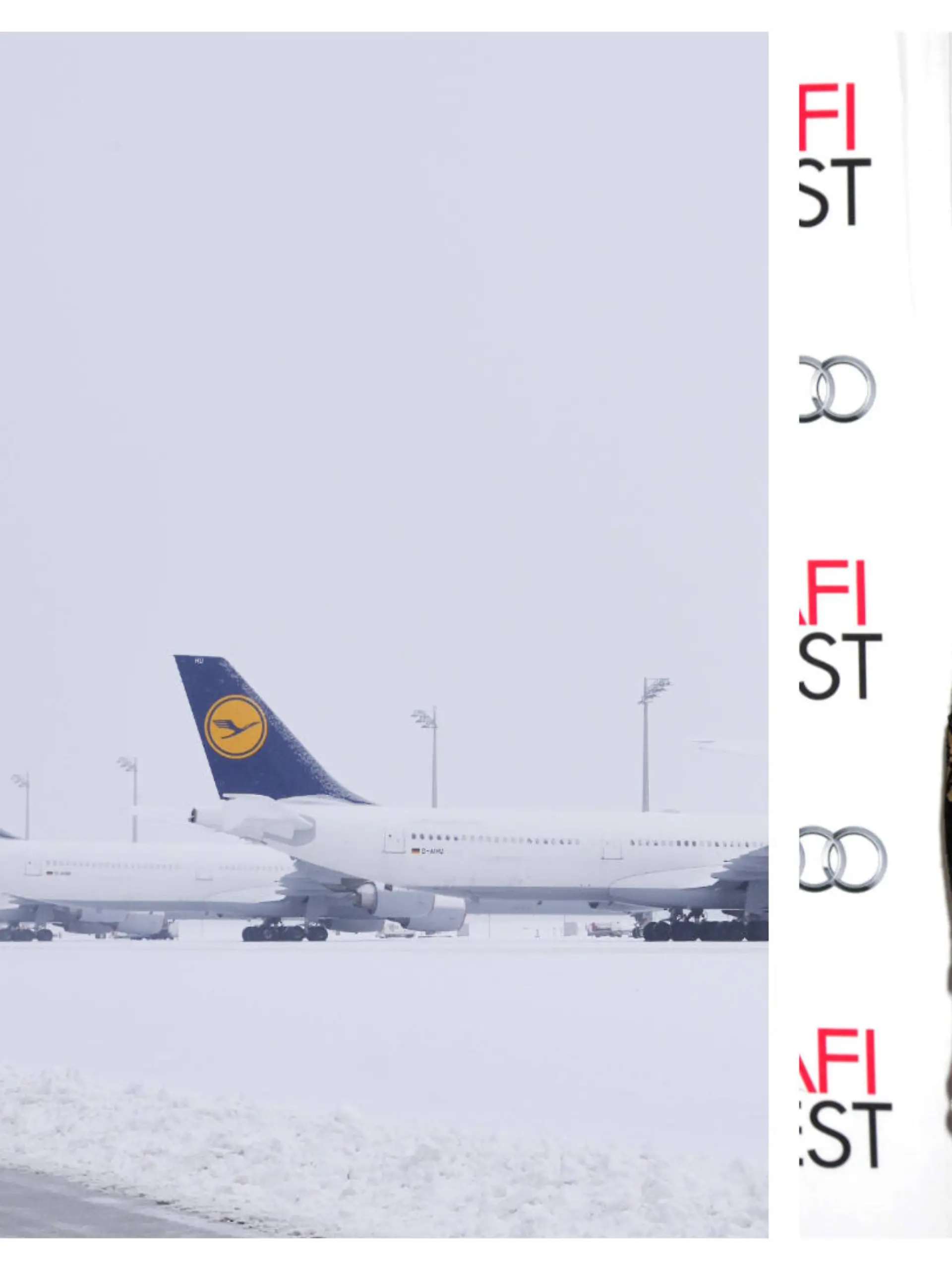 Schauspielerin US-Schauspielerin Caroline Lagerfelt beschwerte sich darüber, dass ihr Sohn mit seiner Familie drei Tage lang am Münchner Flughafen gestrandet sei.