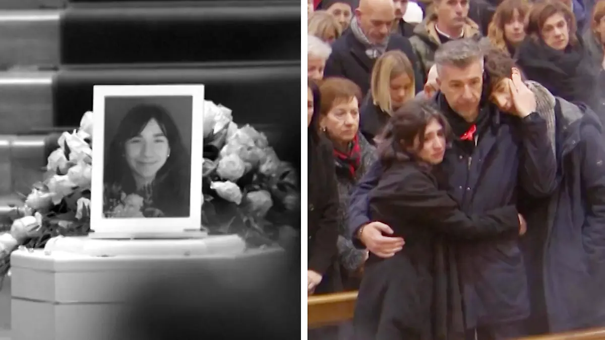 Ganz Italien verabschiedet sich von der getöteten Giulia (22)