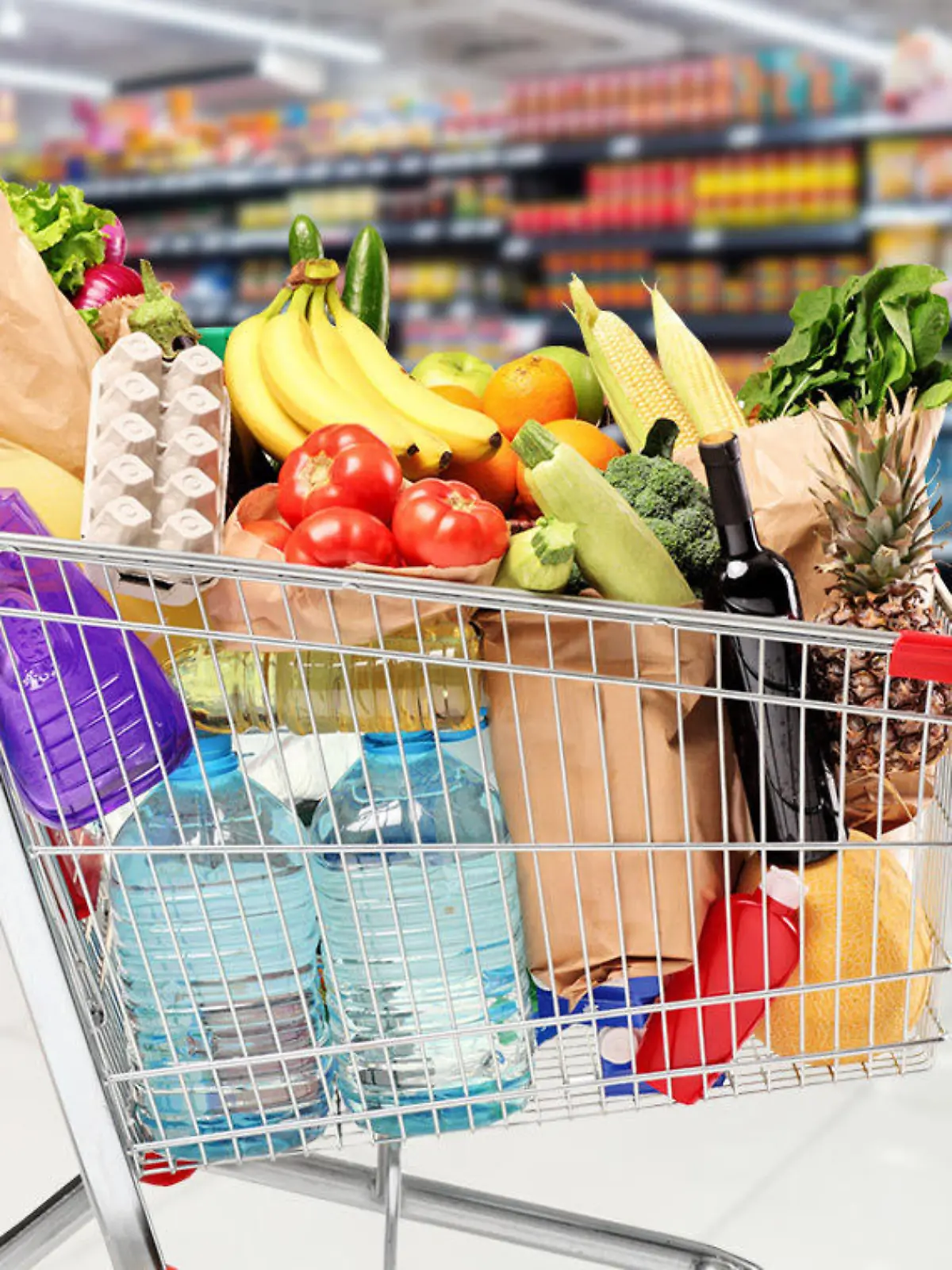 Supermarkt Produkte werden teurer