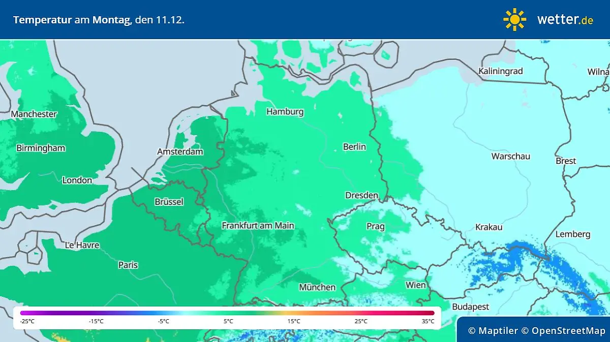montag temp