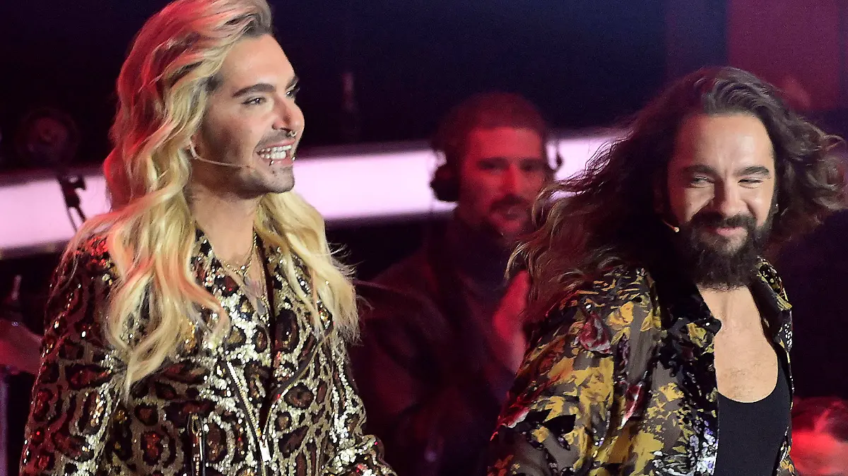 Bill Kaulitz und Tom Kaulitz im Halbfinale der 13. Staffel der Castingshow The Voice of Germany 2023 im Studio H Berlin Adlershof. Berlin, 01.12.2023 *** Bill Kaulitz and Tom Kaulitz in the semi-finals of the 13th season of the casting show The Voice of Germany 2023 at Studio H Berlin Adlershof Berlin, 01 12 2023 Foto:xF.xKernx/xFuturexImagex voice_halbfinale_0220