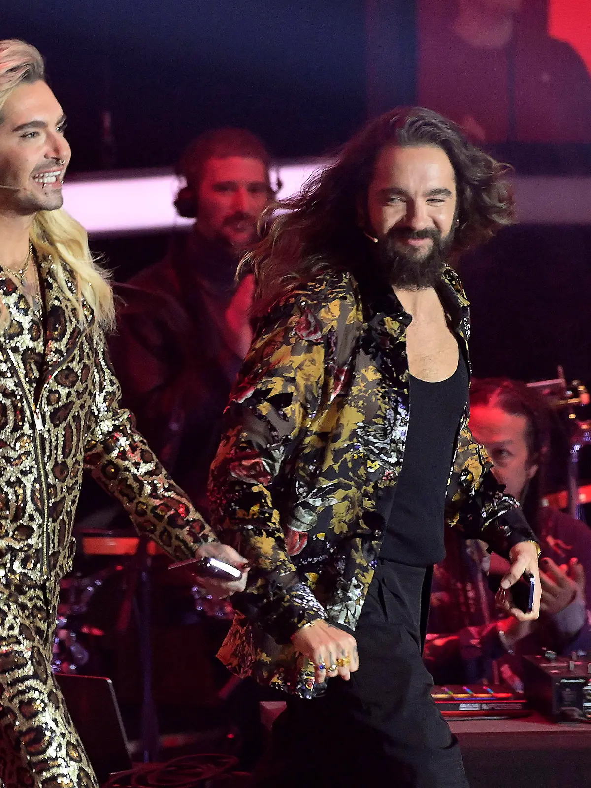 Bill Kaulitz und Tom Kaulitz im Halbfinale der 13. Staffel der Castingshow The Voice of Germany 2023 im Studio H Berlin Adlershof. Berlin, 01.12.2023 *** Bill Kaulitz and Tom Kaulitz in the semi-finals of the 13th season of the casting show The Voice of Germany 2023 at Studio H Berlin Adlershof Berlin, 01 12 2023 Foto:xF.xKernx/xFuturexImagex voice_halbfinale_0220