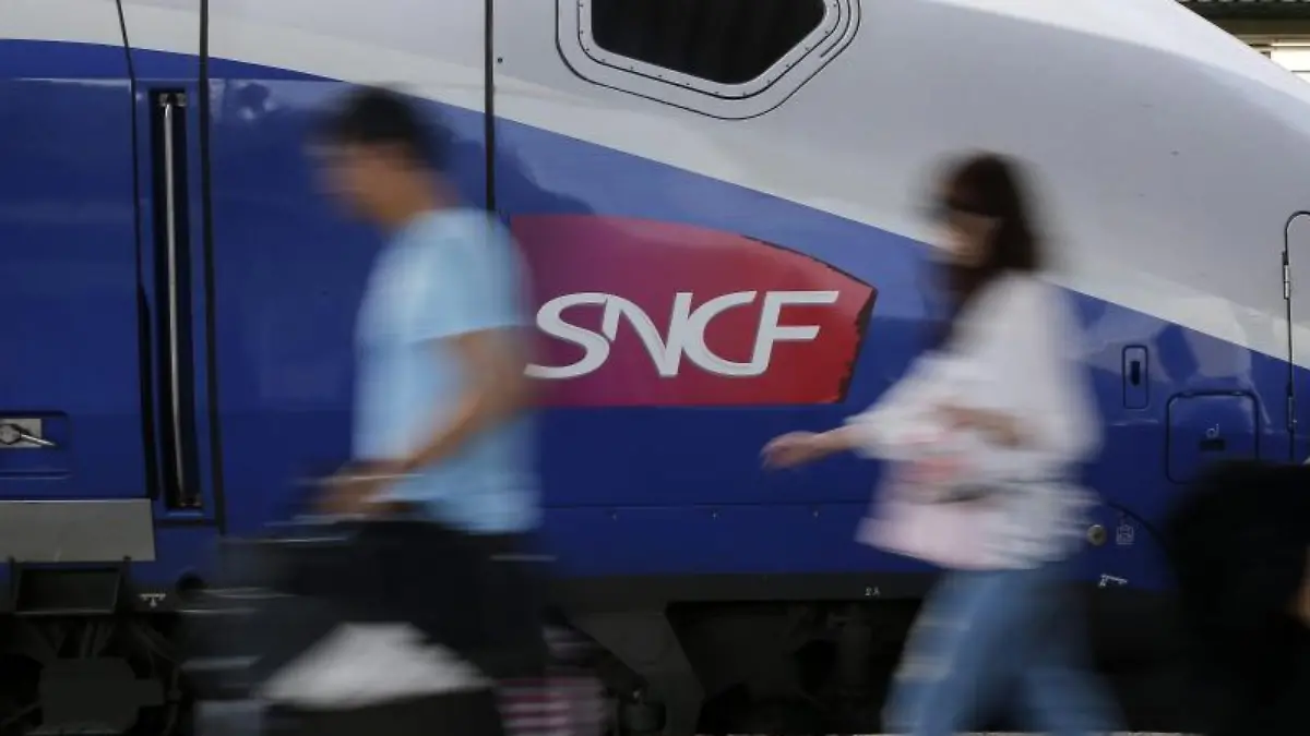SNCF-Zug in Paris