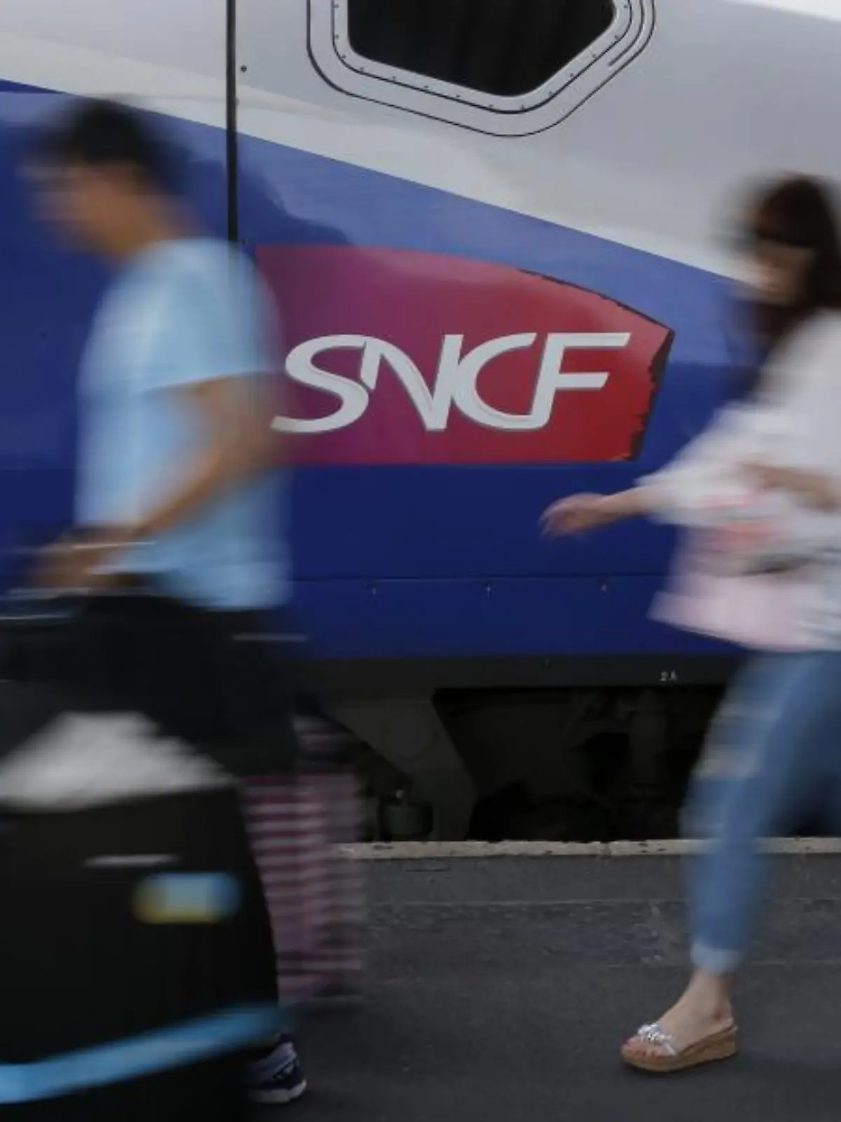 SNCF-Zug in Paris