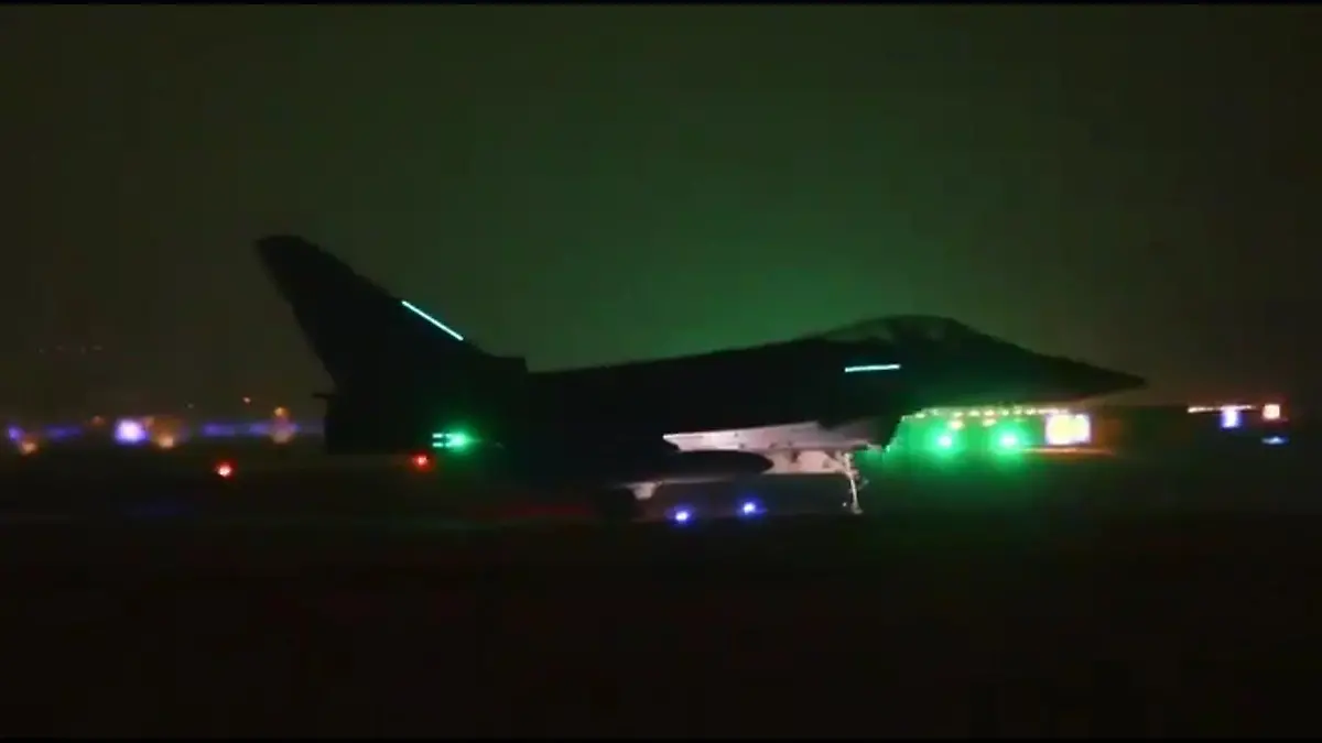 Eurofighter der Alarmrotte aus Neuburg