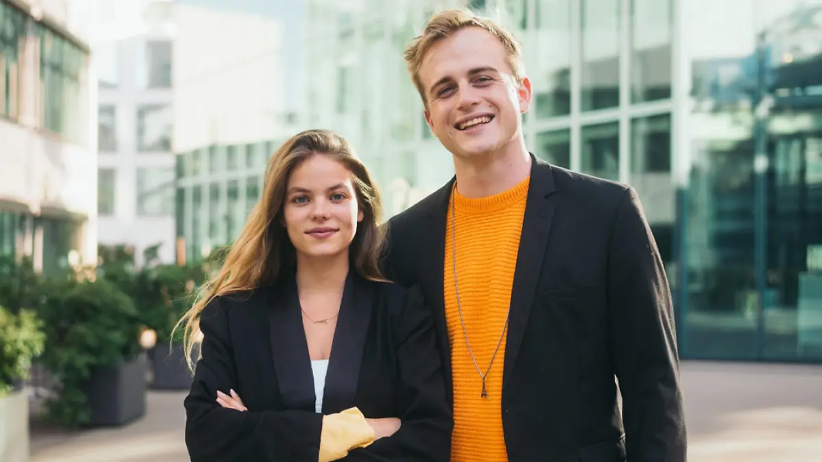 Yael Meier und Jo Dietrich haben das Beratungsunternehmen Zeam gegründet.