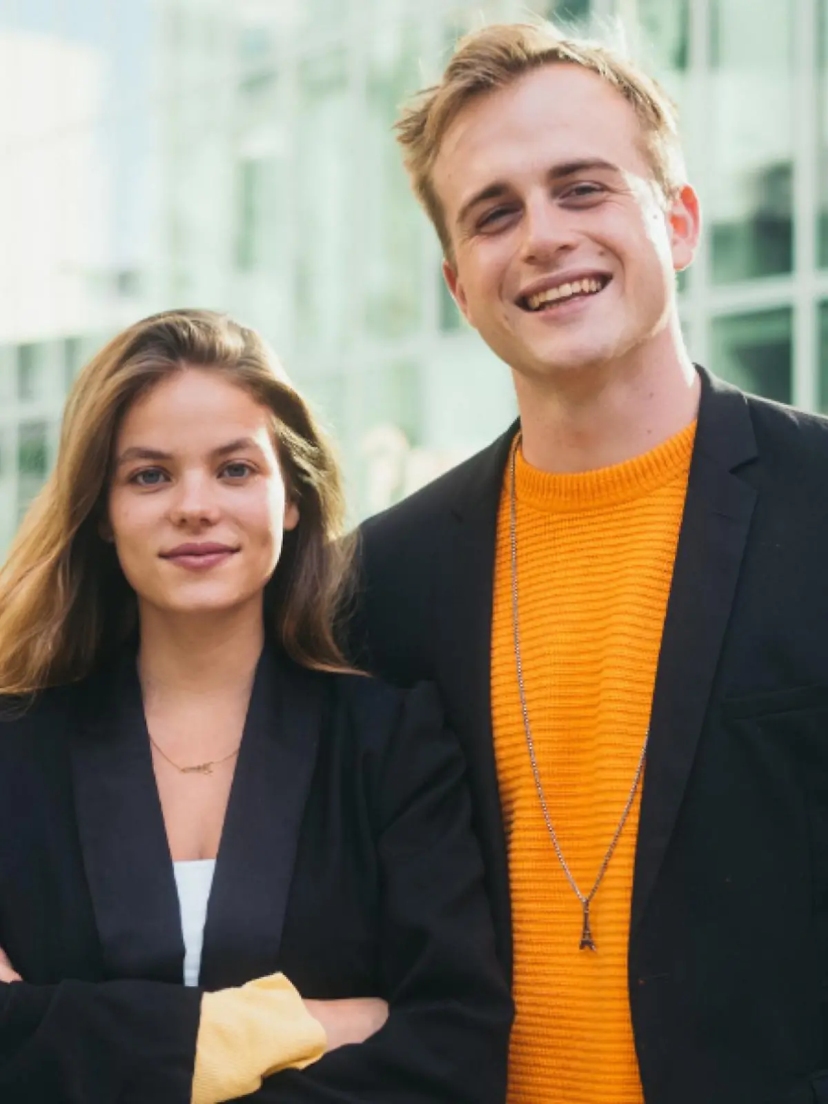 Yael Meier und Jo Dietrich haben das Beratungsunternehmen Zeam gegründet.