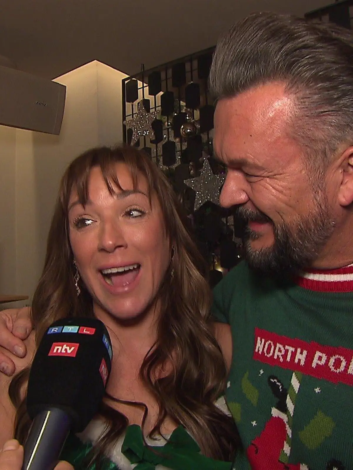 Simone Ballack und ihr Freund Heiko Grote im RTL-Interview