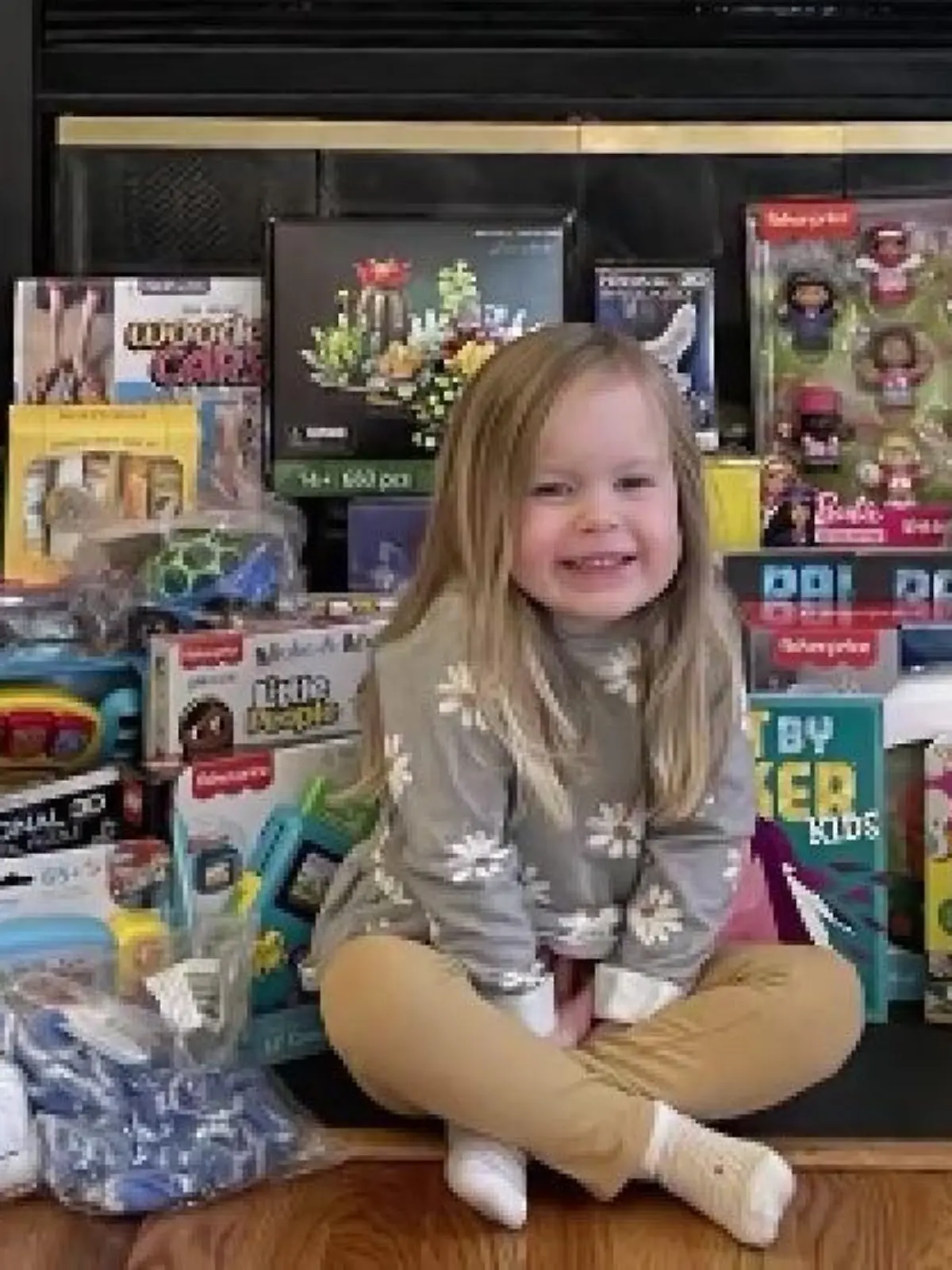 Amelia sammelt Spenden für kranke Kinder.