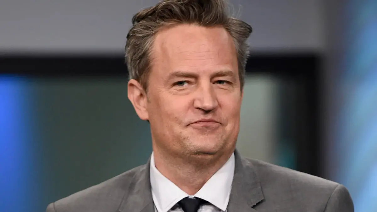Actor Matthew Perry participates in the BUILD Speaker Series to discuss the mini-series "The Kennedys After Camelot" at AOL Studios on Thursday, March 30, 2017, in New York. (Photo by Evan Agostini/Invision/AP)