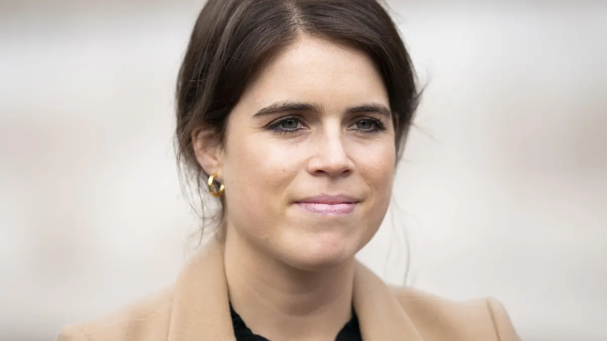 ARCHIV - 17.10.2022, Großbritannien, London: Prinzessin Eugenie bei einem Besuch der Kunstausstellung des Anti-Slavery Collective am Trafalgar Square. (zu dpa «Prinzessin Eugenie: Kritik an meinem Aussehen verursachte Probleme») Foto: Kirsty O'connor/PA Wire/dpa +++ dpa-Bildfunk +++