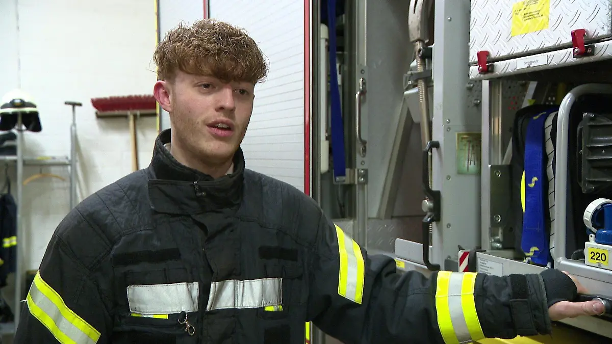 Bald möchte Sebastian die Freiwilligen Feuerwehr bei Einsätzen unterstützen.