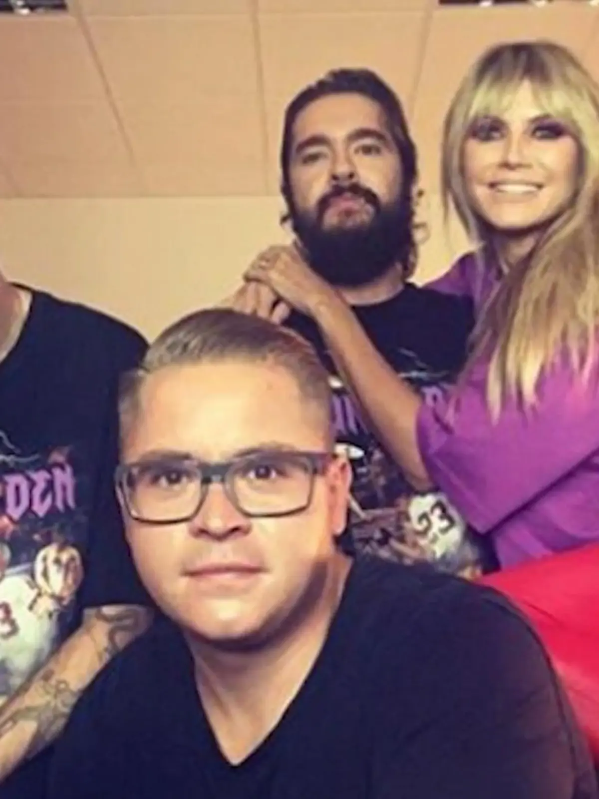 Bild zu: "Heidi Klum auf Tour mit Tokio Hotel"