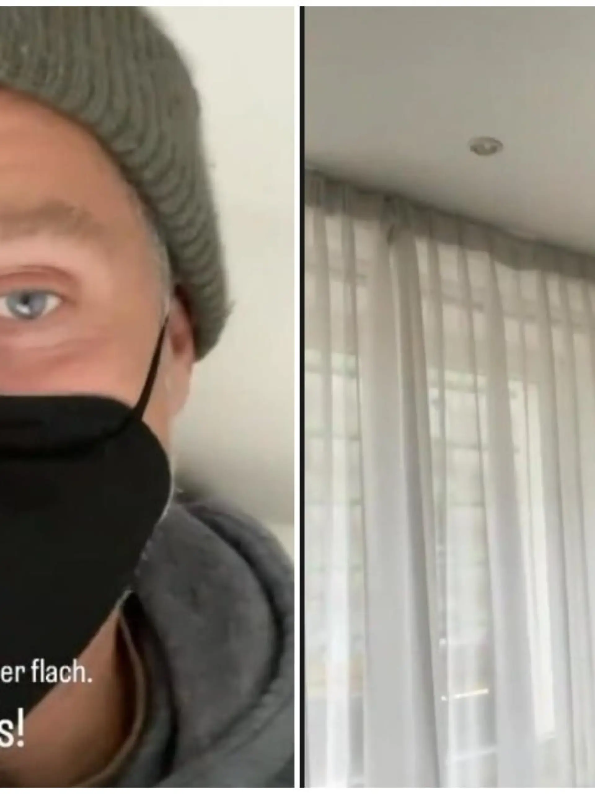 Wayne Carpendale hat seit Tagen 40 Grad Fieber.