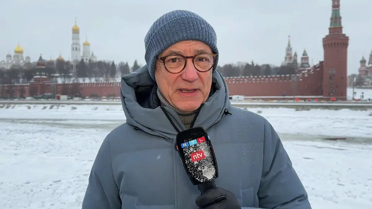 RTL-Korrespondent Rainer Munz in Moskau.