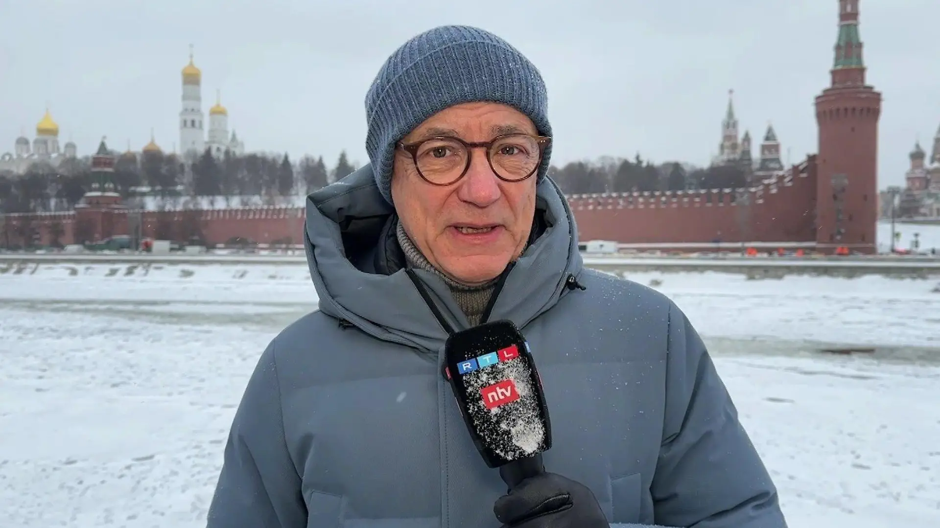 RTL-Korrespondent Rainer Munz in Moskau.