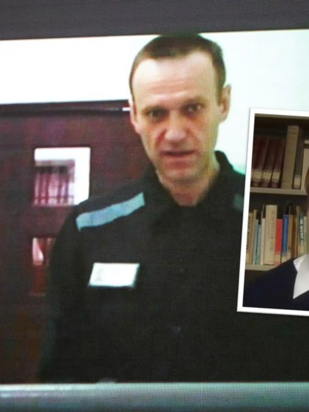 Fotomontage Alexej Nawalny und Tochter Dasha