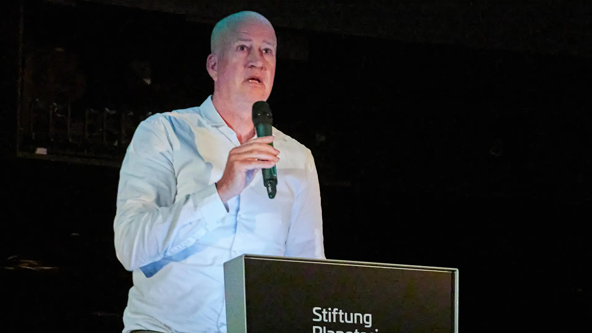 Sven Lemiss, Geschaeftsfuehrer der BIM Berliner Immobilienmanagement GmbH - Pressekonferenz zu den geplanten Sanierungs- und Modernisierungsarbeiten im Planetarium am Insulaner in Berlin am 26.06.2023. Pressekonferenz - Planetarium am Insulaner *** Sven Lemiss, Managing Director of BIM Berliner Immobilienmanagement GmbH Press conference on the planned renovation and modernization work at the Planetarium am Insulaner in Berlin on 26 06 2023 Press conference Planetarium am Insulaner
