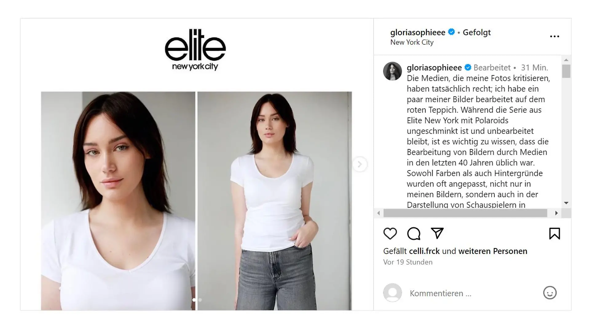 Gloria-Sophie Burkandt erklärt ihre Bild-Bearbeitung.