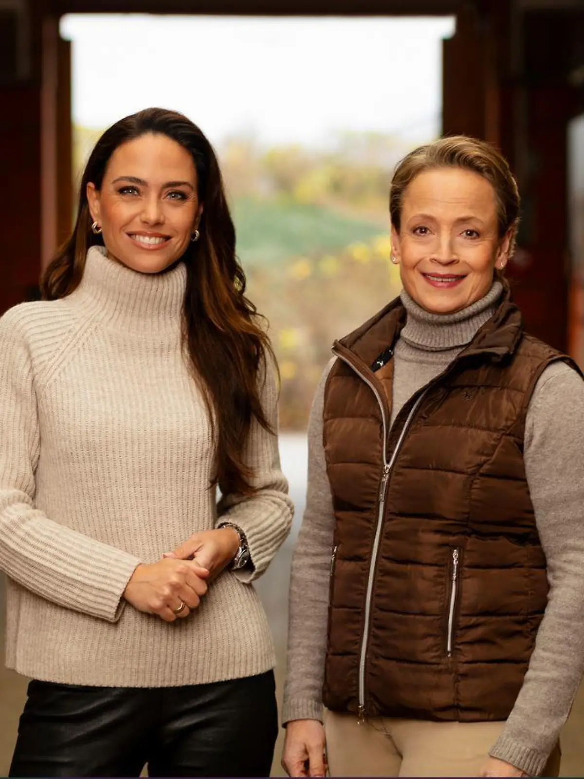 Franca Lehfeldt und Isabell Werth
