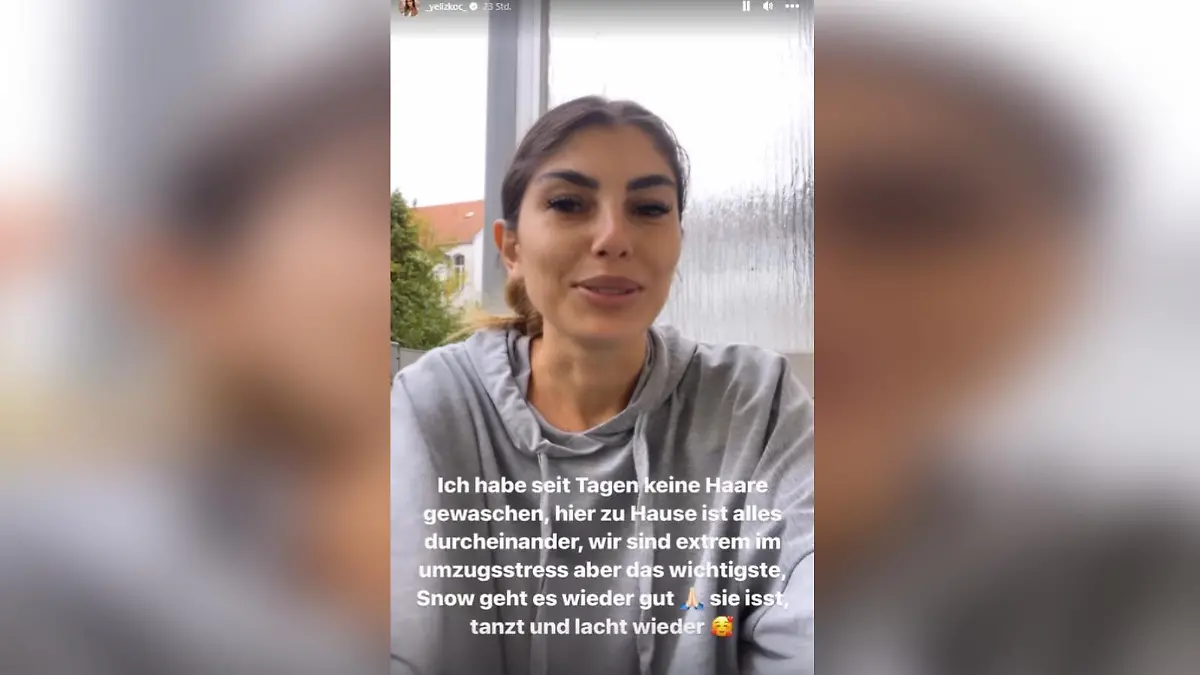 Yeliz Koc gibt ein Update zu Snows Gesundheit.