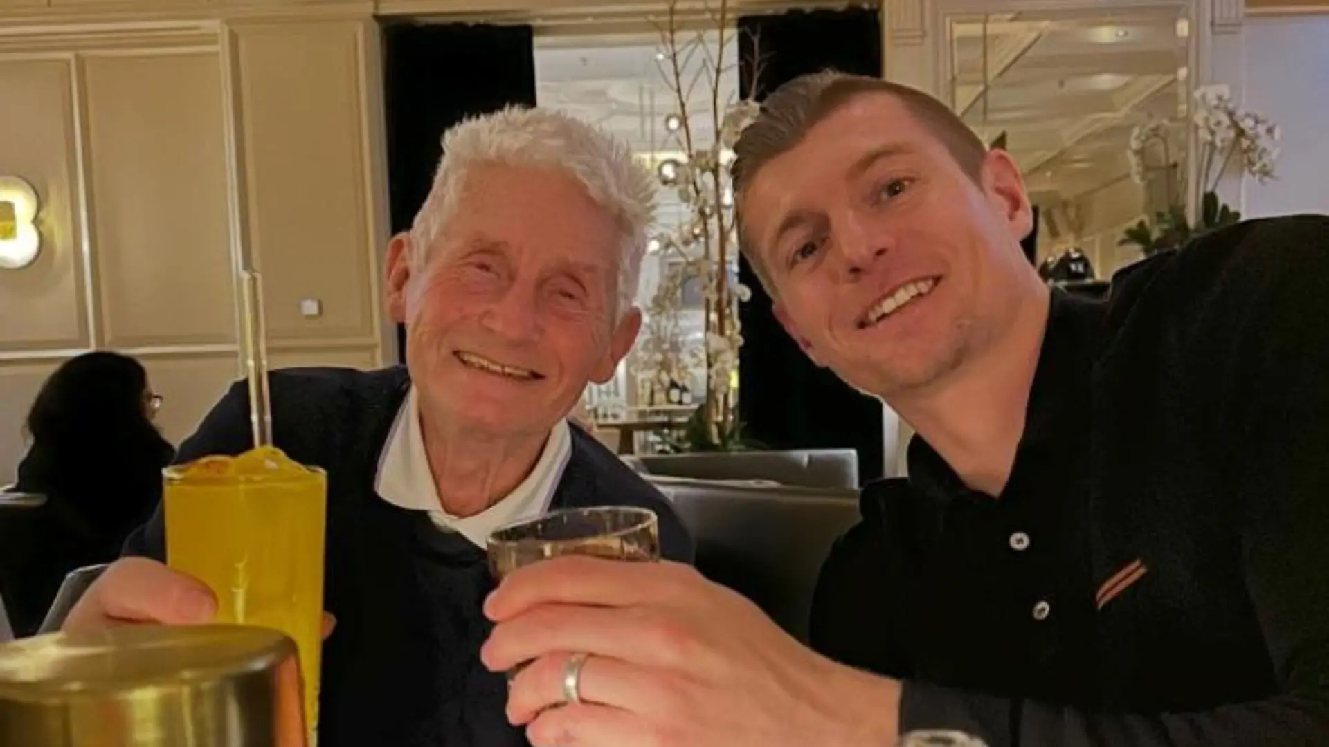 Toni Kroos und sein Opa