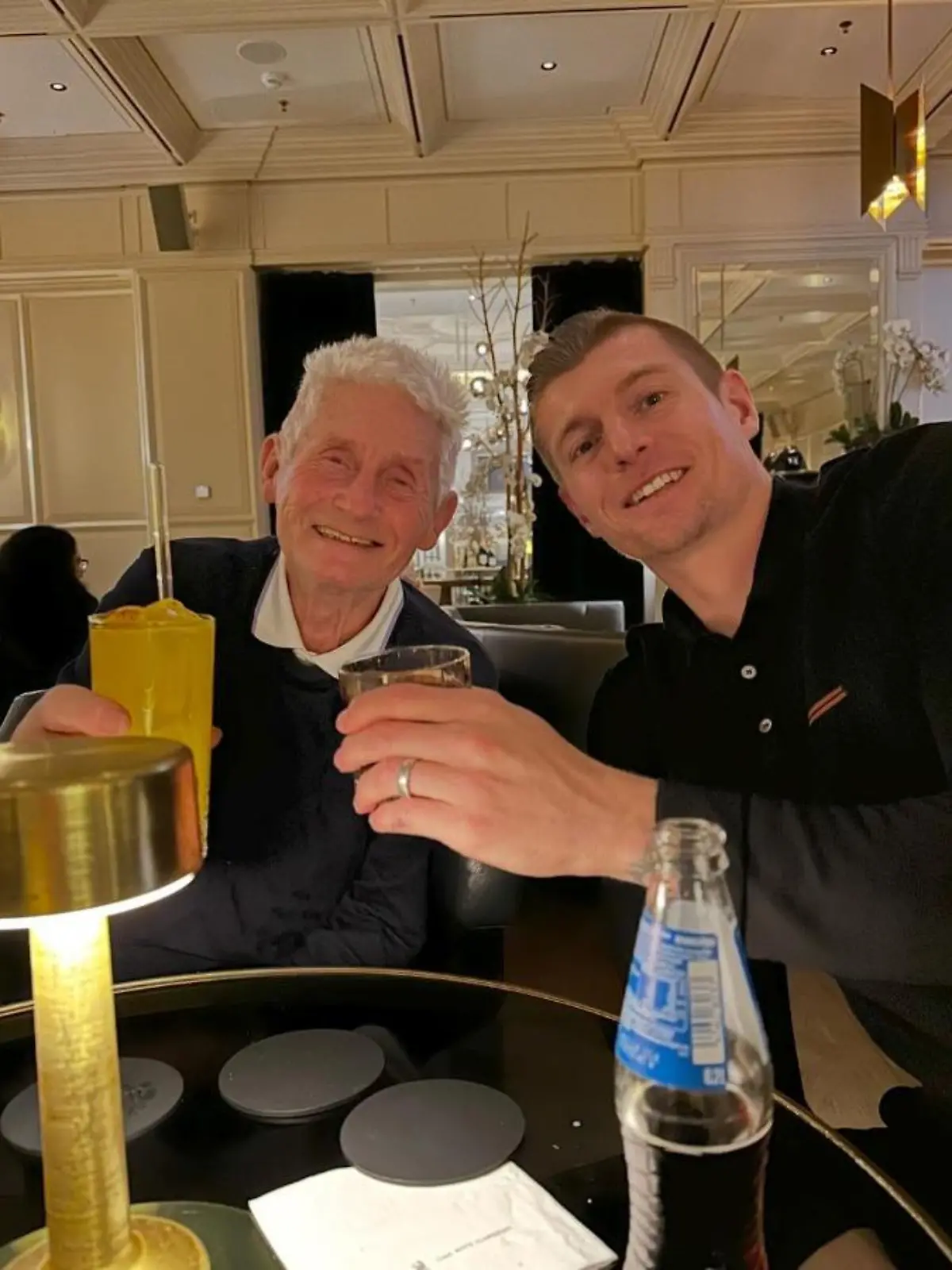 Toni Kroos und sein Opa