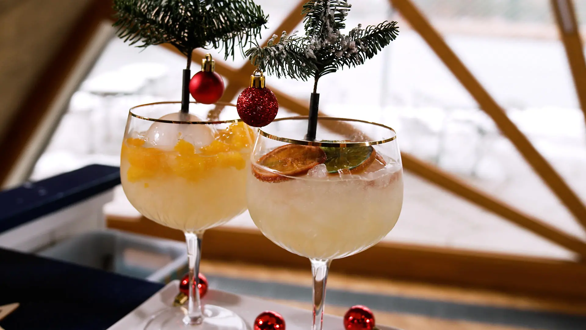Tom Collins Weihnachtsdrink