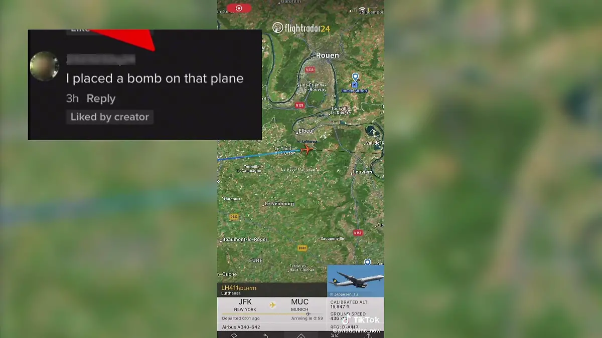 Bombendrohung auf TikTok