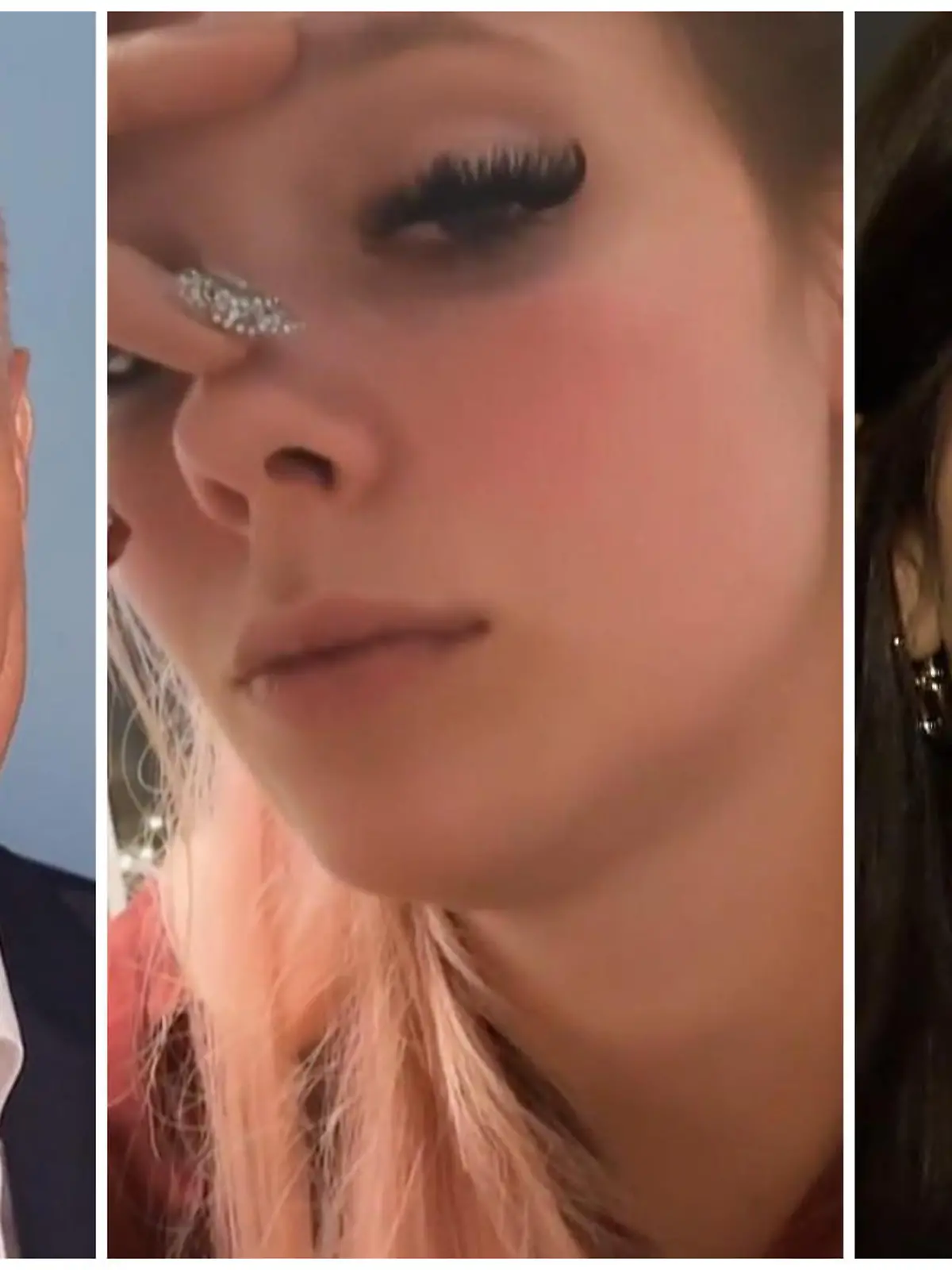 Peter Kloeppel, Anne Wünsche und Chryssanthi Kavazi. (Collage)