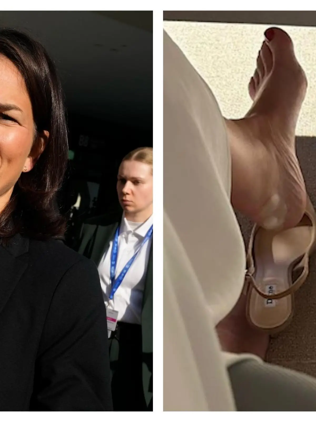 Bundesaußenministerin Annalena Baerbock (43, Grüne) sorgt mit einem Bild ihrer Füße im Netz für Aufregung.