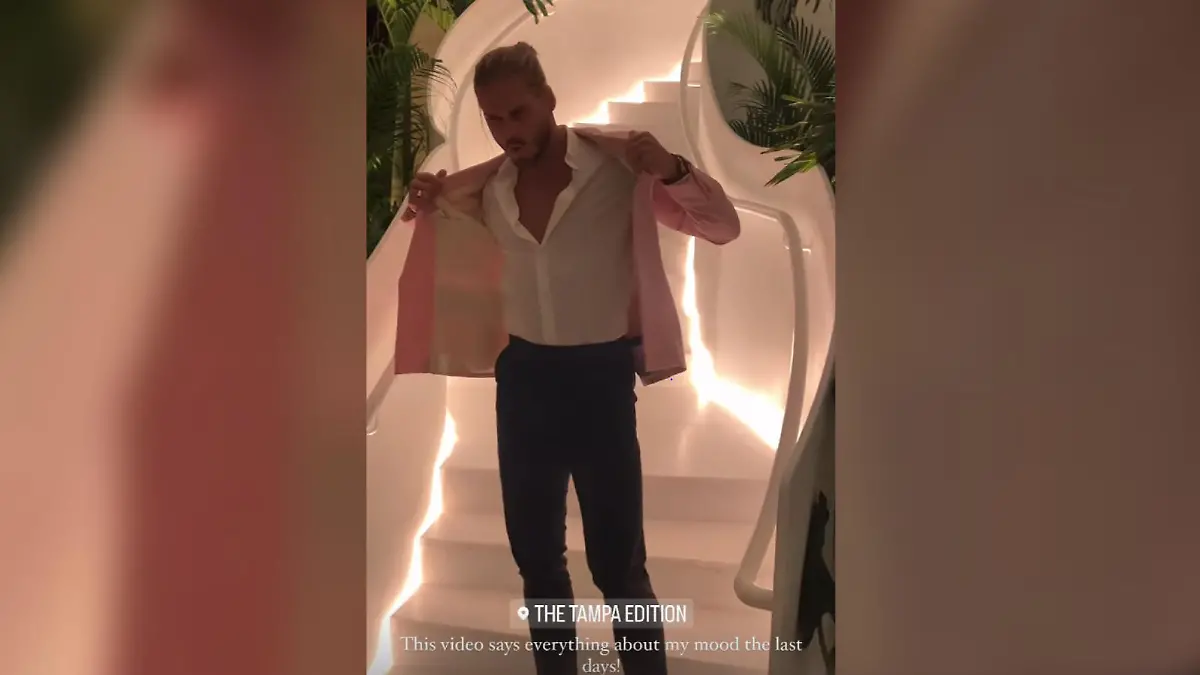 Rurik Gislason im Urlaub