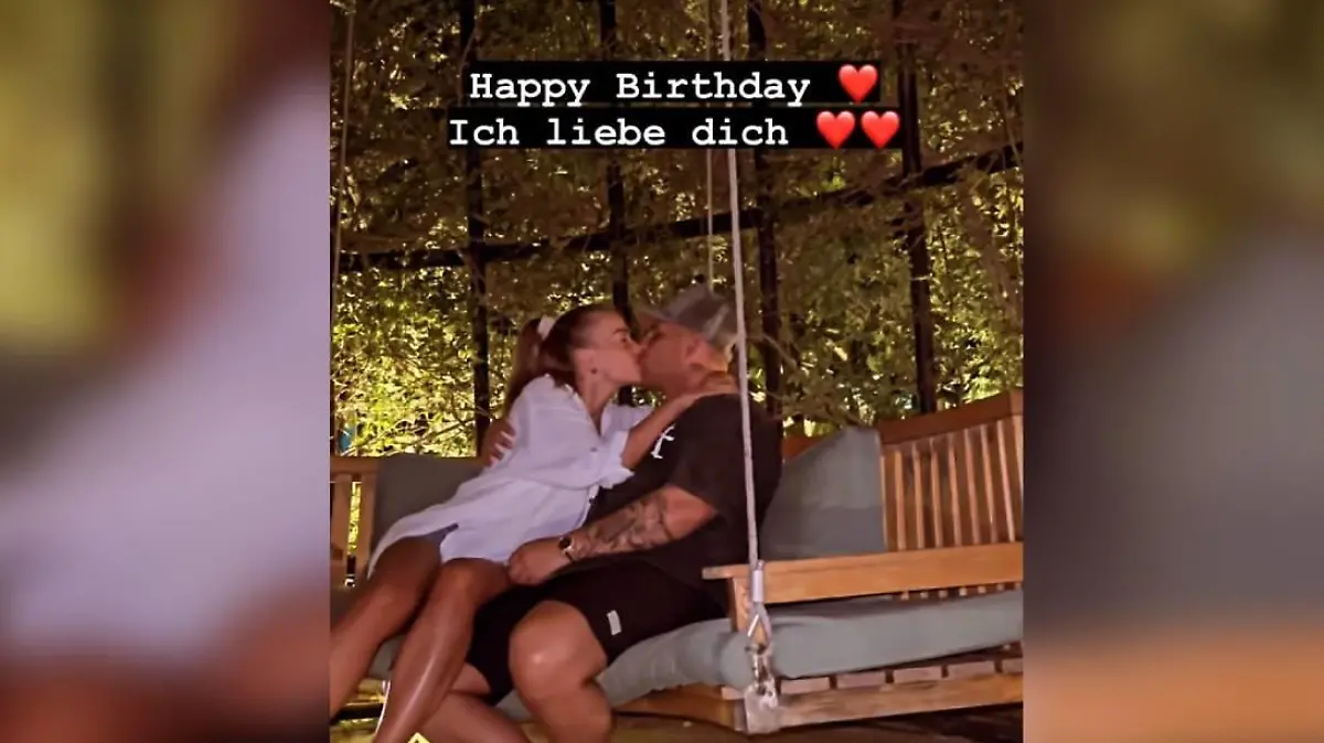 Mit dieser Aufnahme gratuliert Pietro Lombardi seiner Laura zum Geburtstag.
