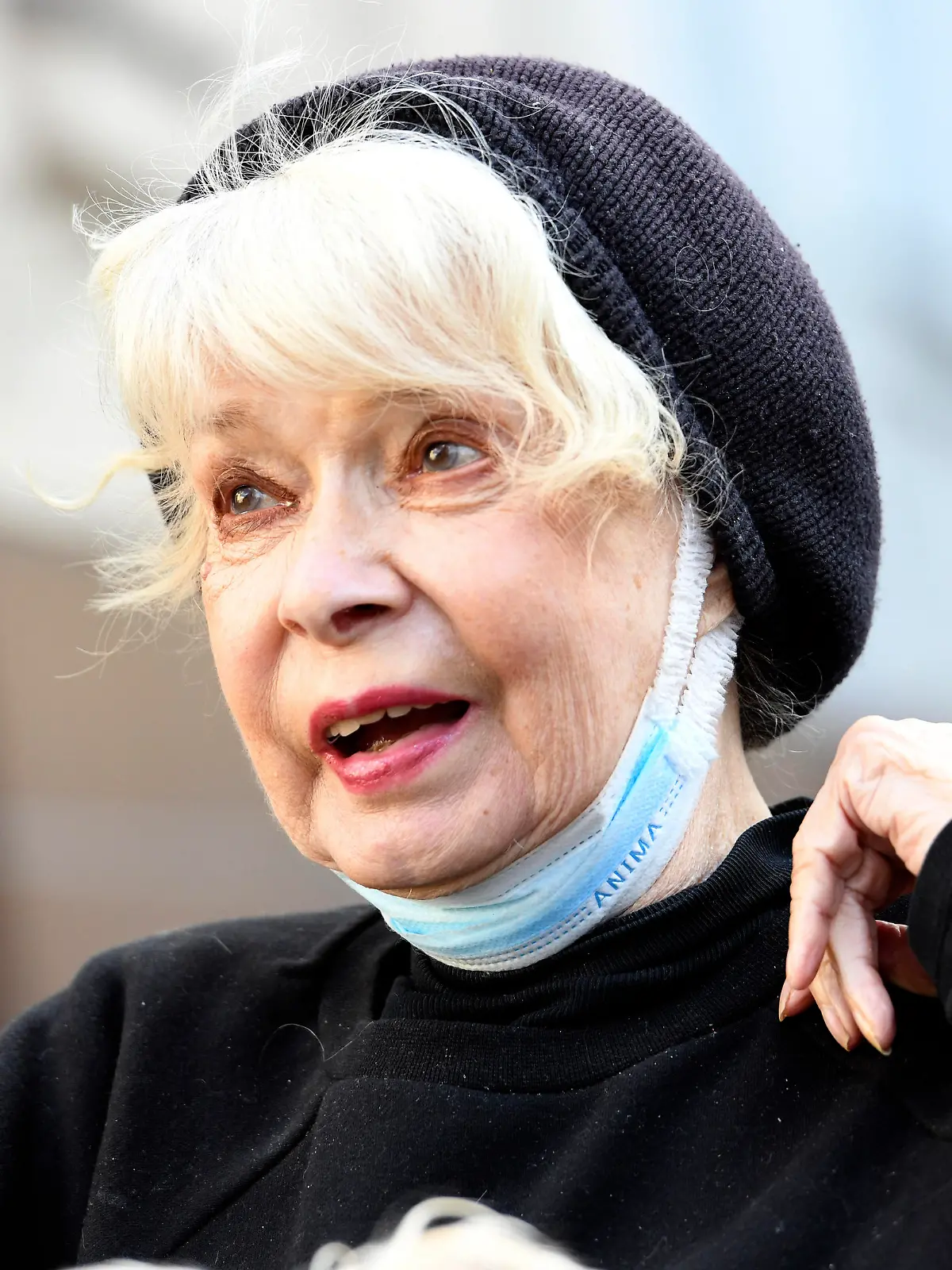 Ingrid Steeger bei der Eröffnung der Marilyn Monroe Sonderausstellung anlässlich des 60igsten Todestages von Marilyn Monroe im Kunstladen. Hannover, 05.08.2022