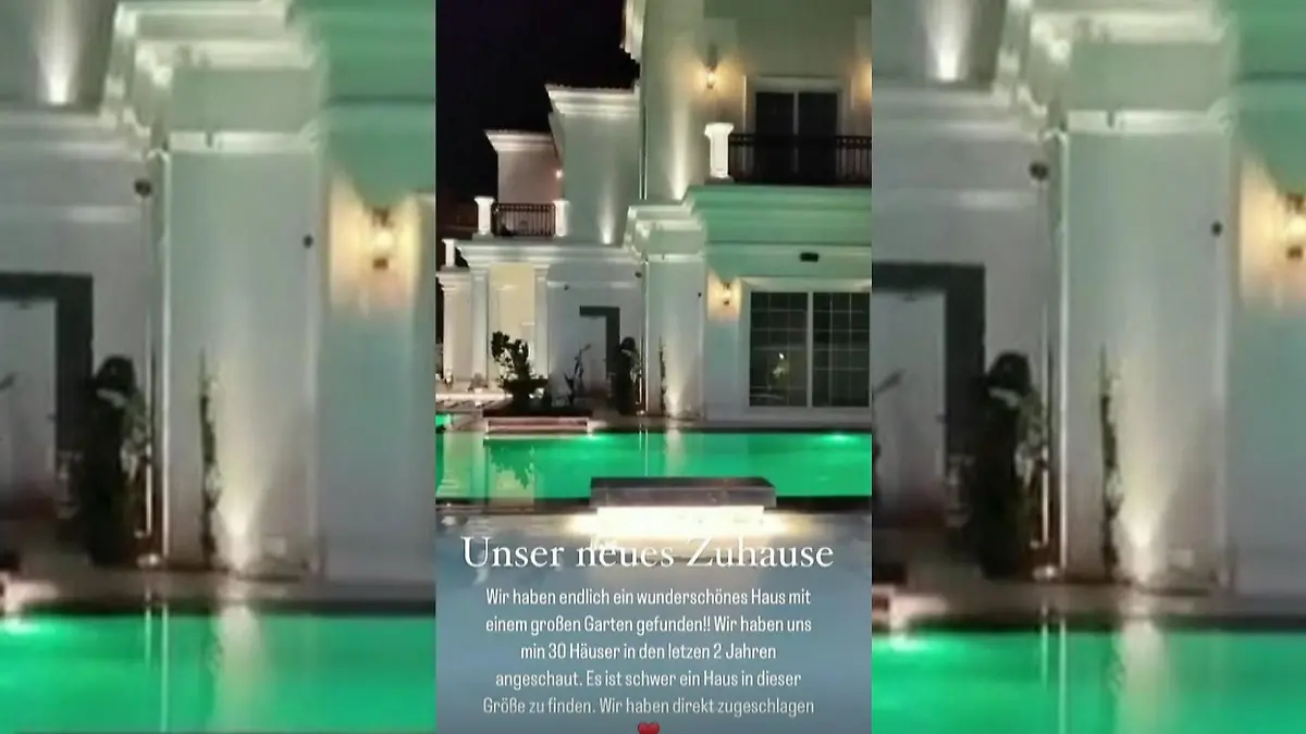 In ihrer Instagram-Story zeigt Anna-Maria Ferchichi ihr neues Zuhause.