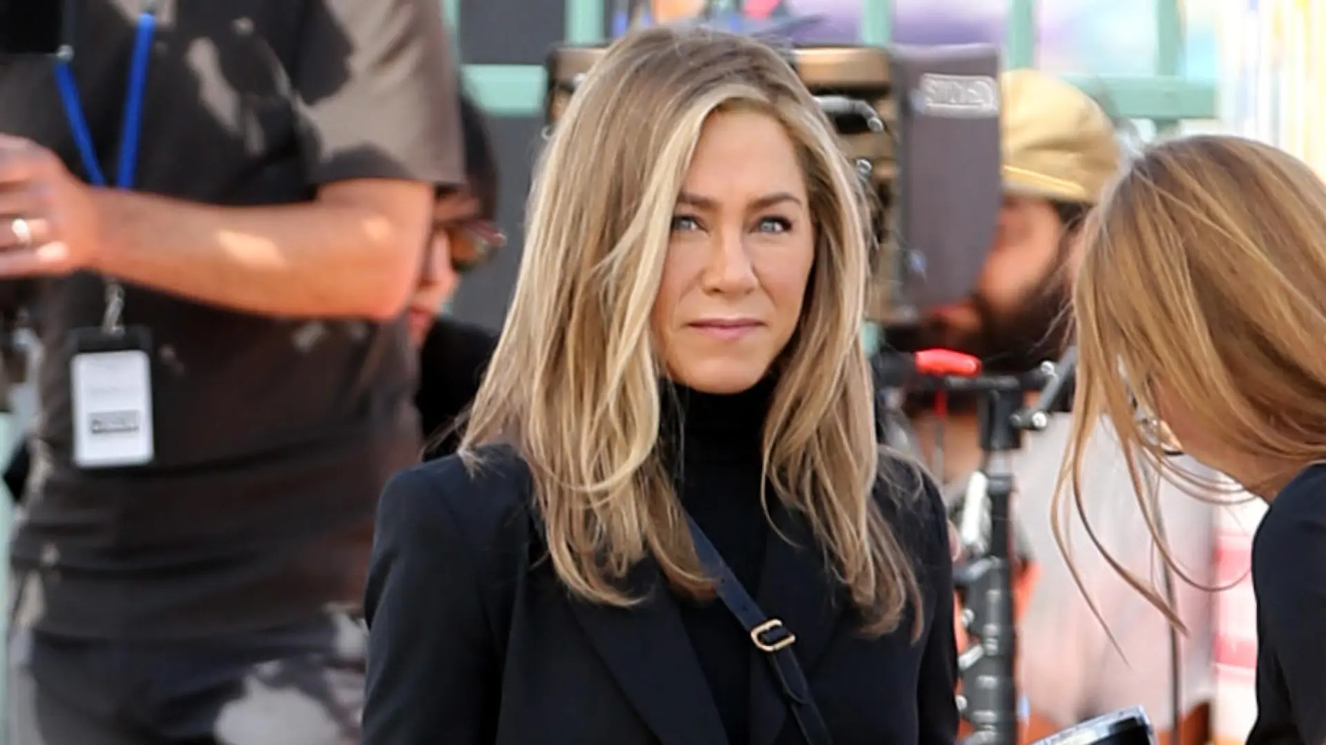 Jennifer Aniston and Jon Hamm film 'The Morning Show' on the Boardwalk in Coney Island, Brooklyn
Pictured: Jennifer Aniston,Jon Hamm
Ref: SPL5489305 280922 NON-EXCLUSIVE
Picture by: Christopher Peterson / SplashNews.com
World Rights,
