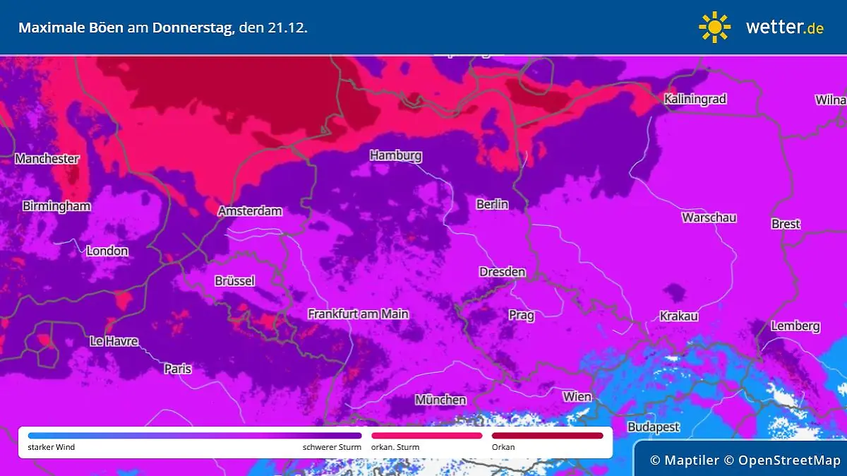 sturm donnerstag