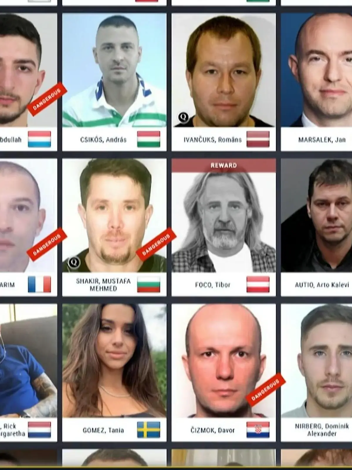 Die Most-Wanted-Liste von Europol ist die Liste der meistgesuchten Schwerverbrecher in Europa. Darunter sind übrigens auch vier Frauen. Wie aber läuft so eine Suche eigentlich ab? Und welche Tricks wenden die Verbrecher auf der Flucht an? Millionendiebin Mirnesa S. hat uns das erzählt.