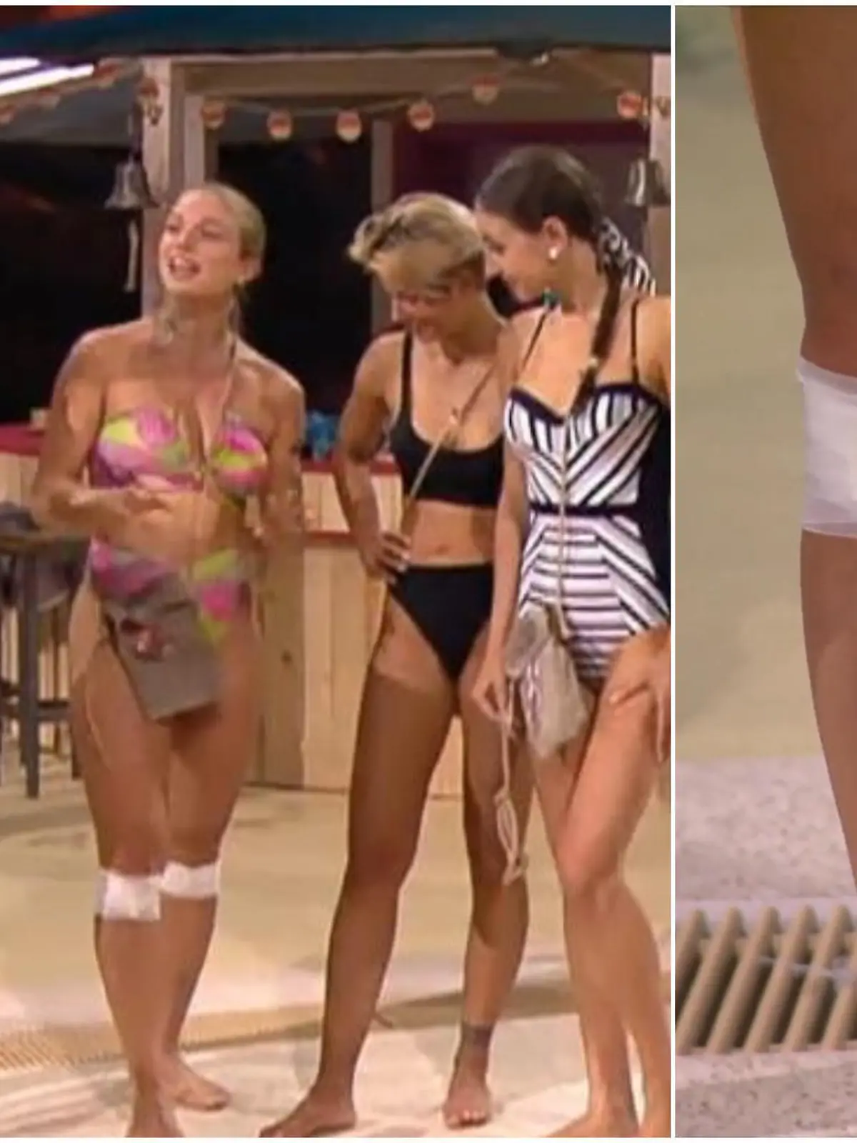 Moderatorin Lola Weippert hat sich bei den RTL Wasserspielen die Beine verletzt