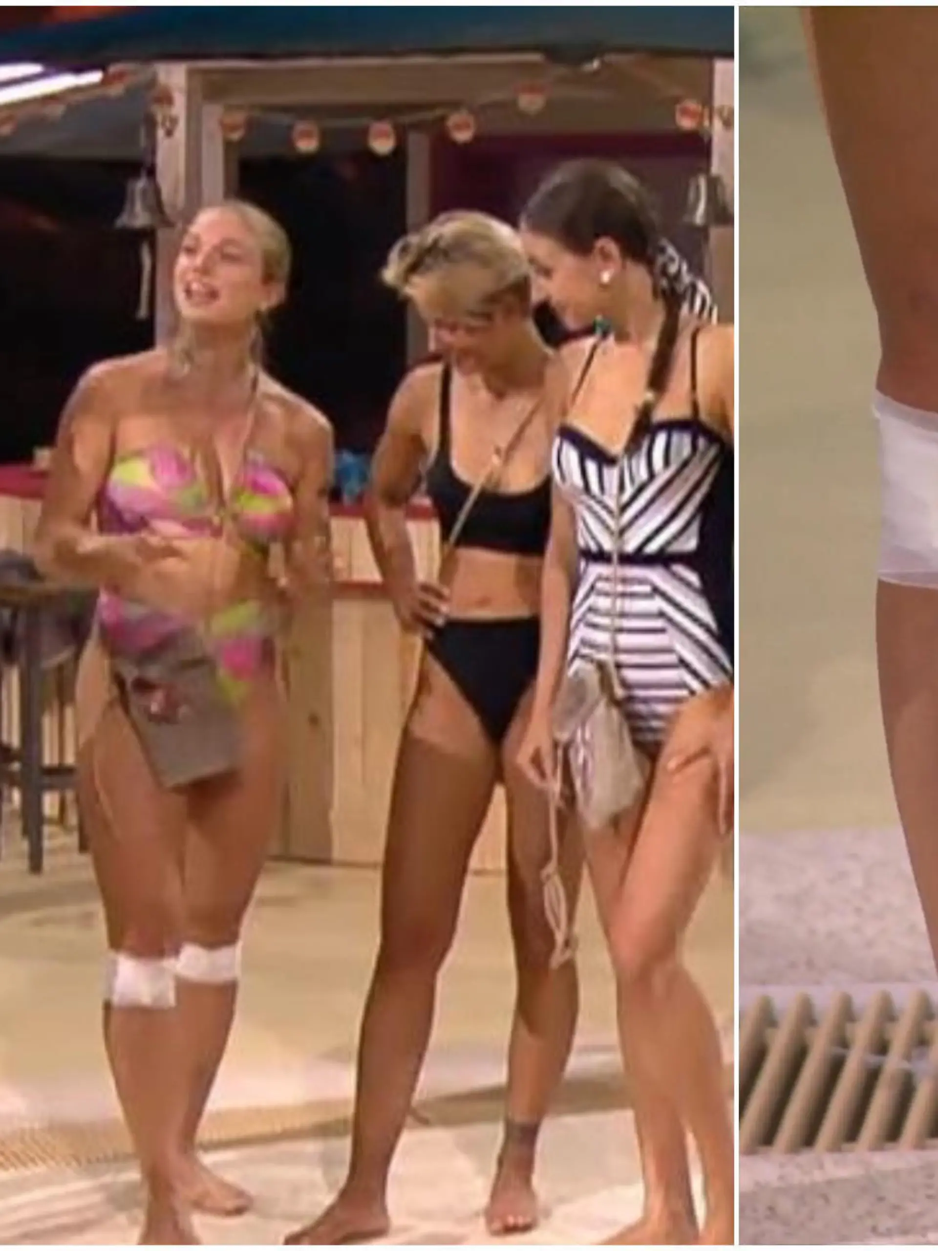 Moderatorin Lola Weippert hat sich bei den RTL Wasserspielen die Beine verletzt