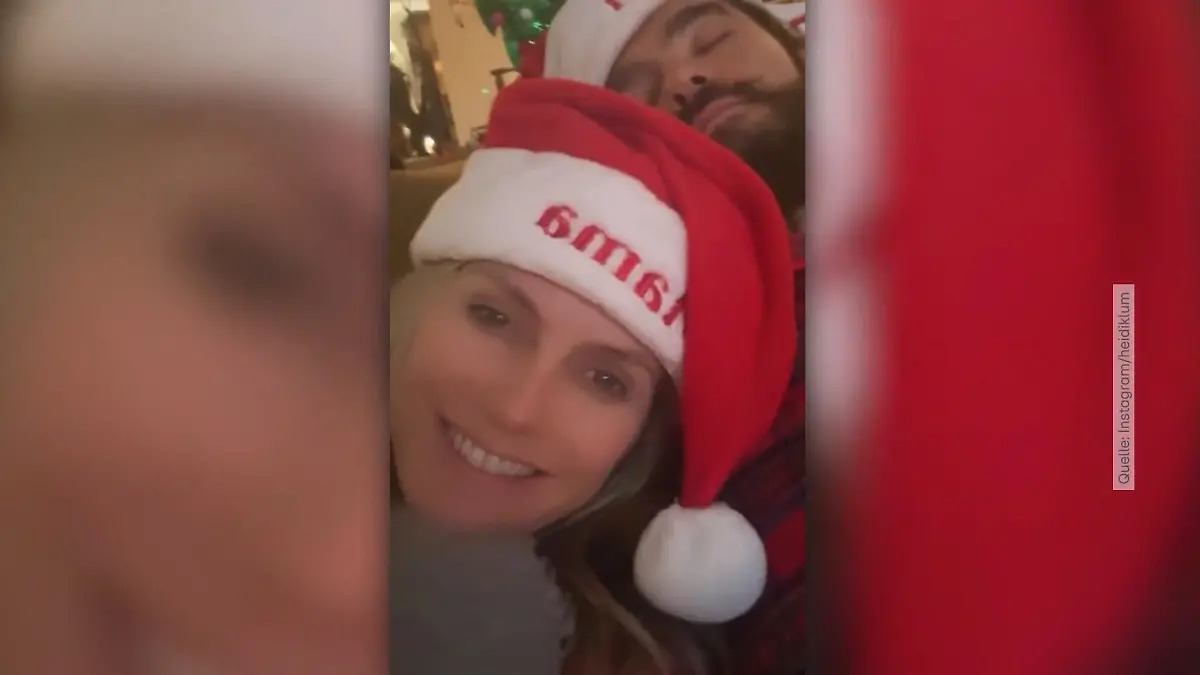 Heidi Klum feiert Weihnachten vor Typisch deutsches Fest