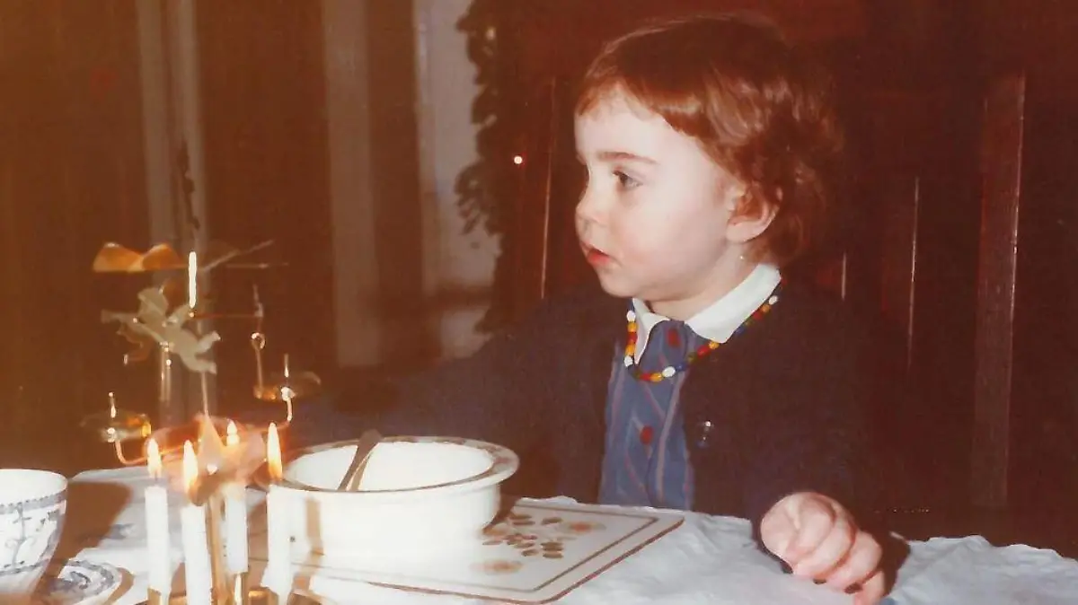 Prinzessin Kate an Weihnachten 1983.