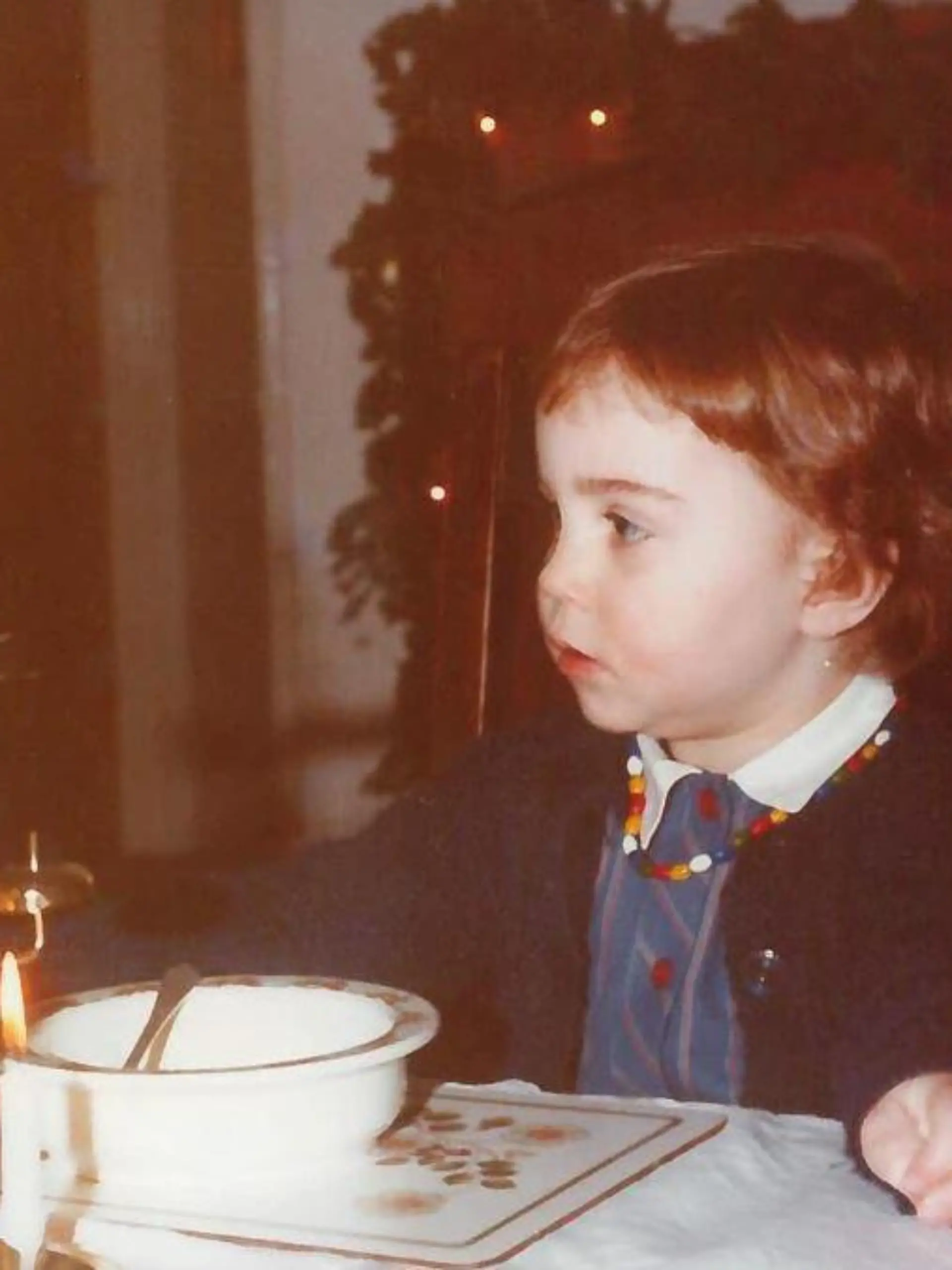 Prinzessin Kate an Weihnachten 1983.