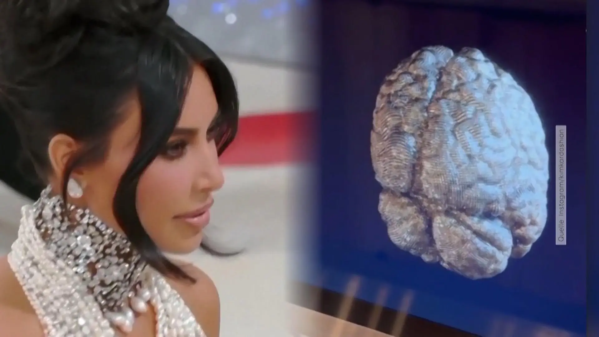 Kim Kardashian bekommt Hirn zu Weihnachten Kurioses Geschenk