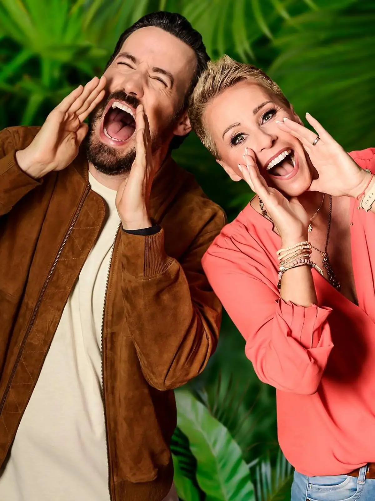 Jan Köppen und Sonja Zietlow moderieren auch 2024 gemeinsam das Dschungelcamp