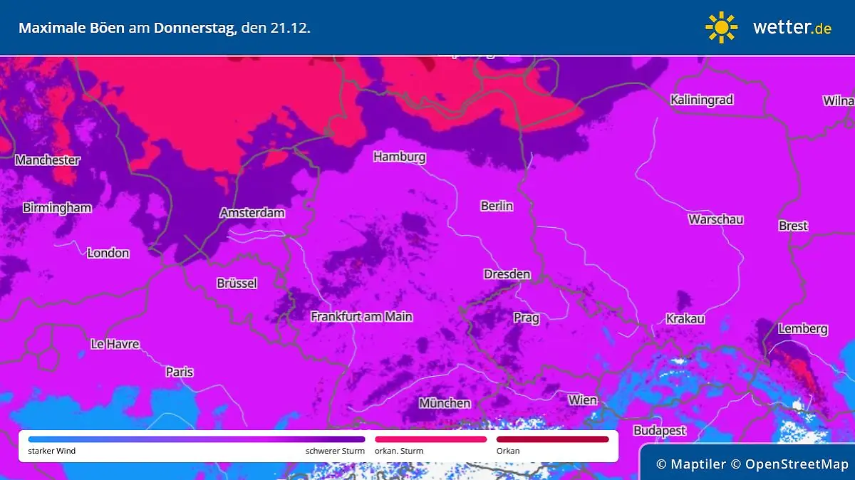 sturm donnerstag